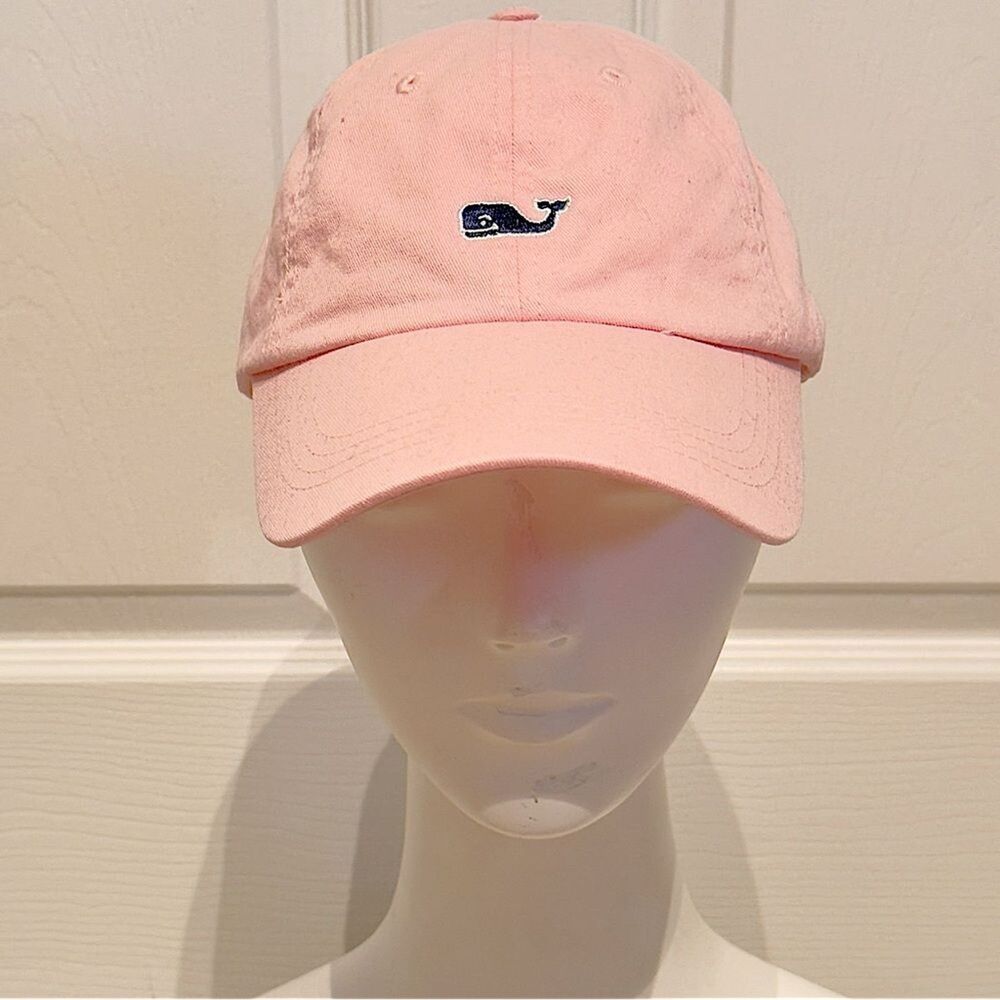 Vineyard Vines Pink Logo Baseball Hat Women's Adjustable Cap
